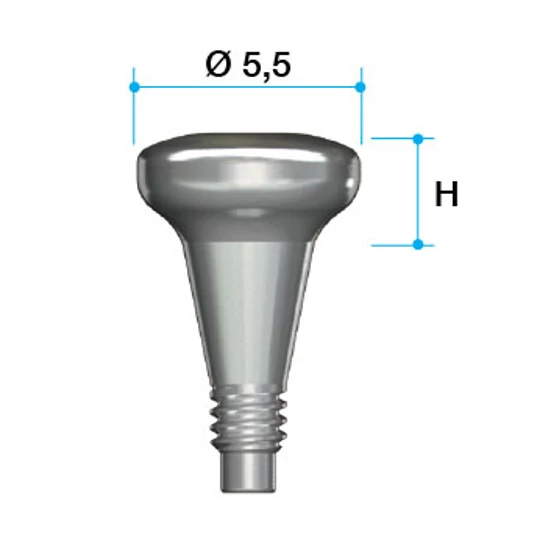 AnyOne Healing Abutment Ø4.0 × H3.0