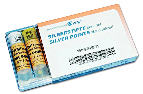 Silber Stifte Nr.98/10 30mm 30db/cs.