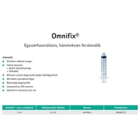 Kép 2/2 - Fecskendő Omnifix Luer 3ml 3 részes 100db Braun
