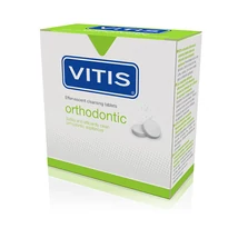 AKCIÓ - VITIS orthodonciás tisztító tabletta 32db 6+1