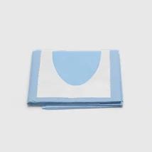 ALLE Pácienskendő steril 11x9cm U kivágással 50x75cm ragasztós 1db ALLE Pácienskendő steril 11x9cm U kivágással 50x75cm ragasztós 1db