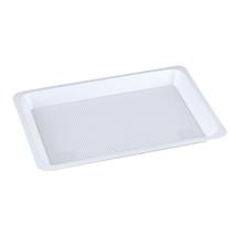 EH műszertálca 28x18cm osztatlan fehér 50db MS