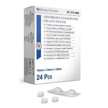 Gelatin steril vérzéscsillapító szivacs HS 10x10x10mm 24db