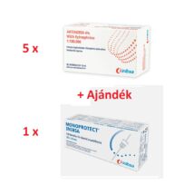 AKCIÓ - ARTINIBSA 4% 1/100000 50x1,8 ml oldatos injekció 5 db + Ajándék 1 csomag Monoprotect tű
