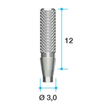 Temporary Abutment [MN] Ø3/ L=12/ Hex