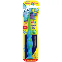 Piksters fogkefe Suction Cup Brush kék/zöld (3-10 éves) tap.kor. Piksters fogkefe Suction Cup Brush kék/zöld (3-10 éves) tap.kor.