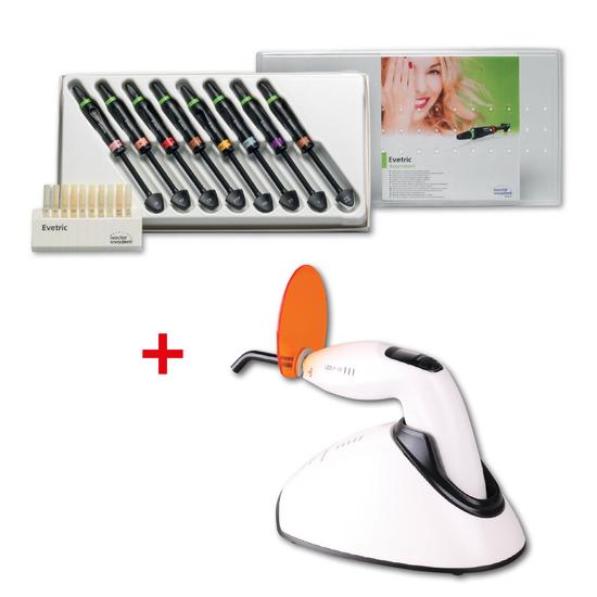 AKCIÓ - Evetric assortment + LED.F polimerizációs lámpa