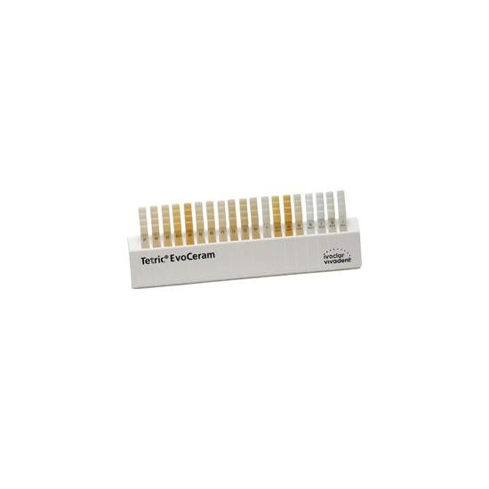 Tetric EvoCeram Shade Guide