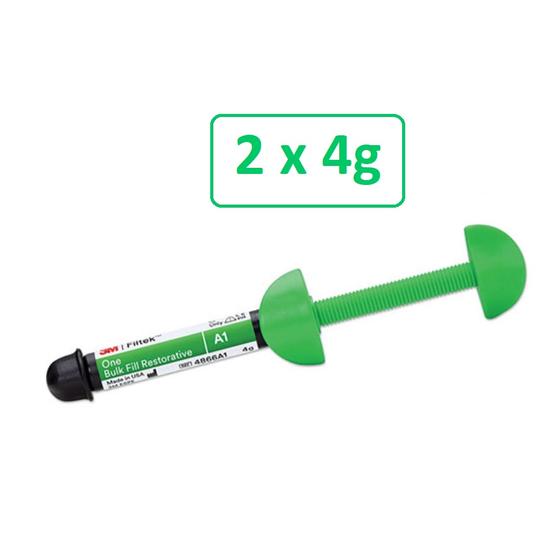 AKCIÓ -  Filtek One Bulk Fill Restorative 2 x 4g