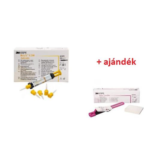 AKCIÓ - RelyX U200 automix 8,5g + ajándék Ketac Cem Plus Clicker 1x22g