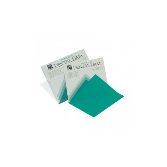 Dental Dam latexmentes 15,2x15,2cm közepes zöld 15db Coltene