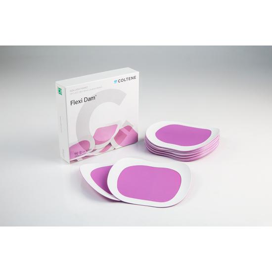 Kofferdam gumi latexmentes 10x10,5cm közepes lila rugalmas 20lap