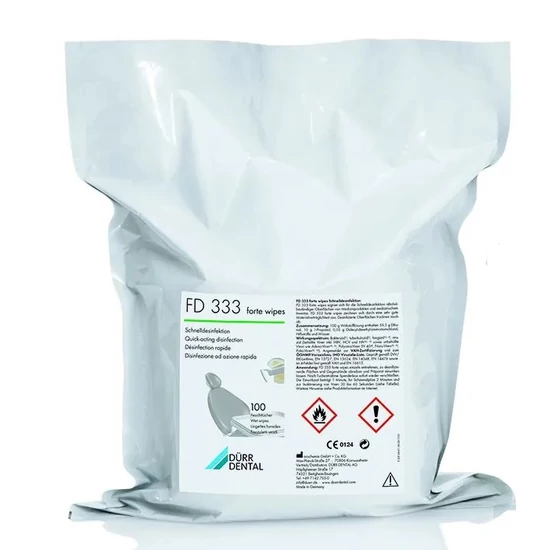 Dürr FD 333 Forte Wipes 20x30cm 100db