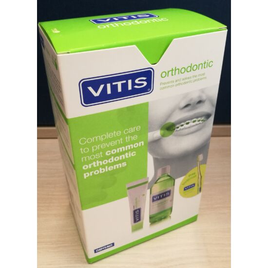 Kit Vitis Orthodontic 500mll+100ml+fogkefe ortho access