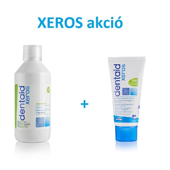 AKCIÓ - XEROS szájöblítő 500ml + XEROS gél 50ml