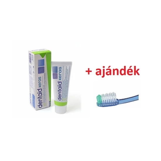 AKCIÓ - XEROS fogkrém 75ml + ajándék Soft fogkefe