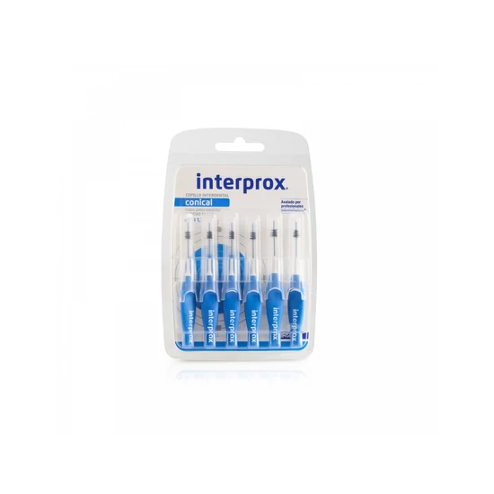 INTERPROX 4G No.1.3 conical kék 0,8mm/3,5-6mm 6db