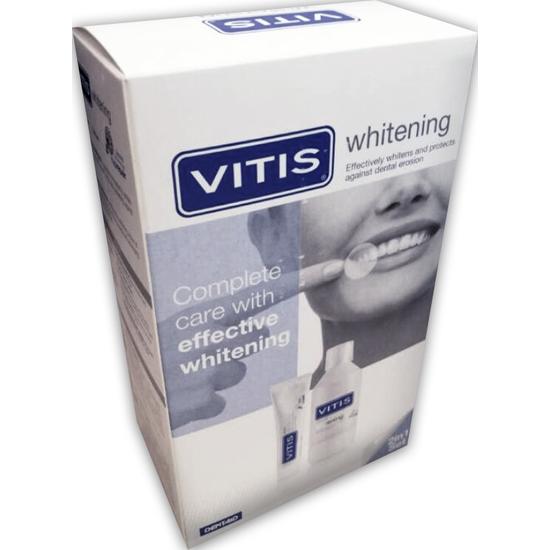 Kit VITIS Whitening szájöblítő 500ml + fogkrém 100ml