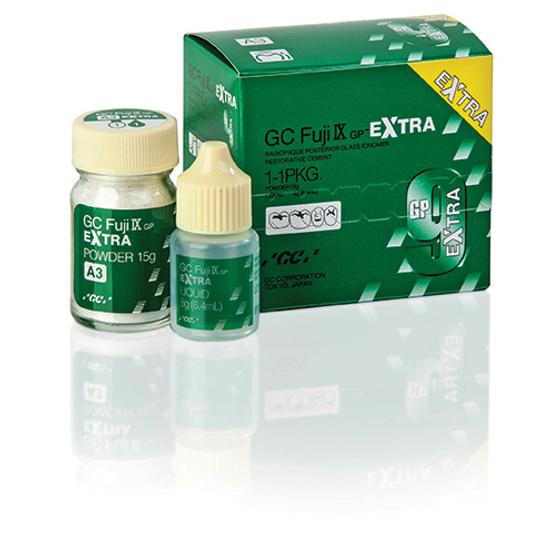 GC Fuji IX GP Extra 1-1 Pack A3 (15g por+6,4ml folyadék)