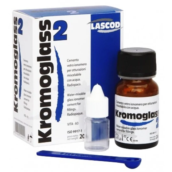 Kromoglass 2 universal glassionomer tömőanyag 20g