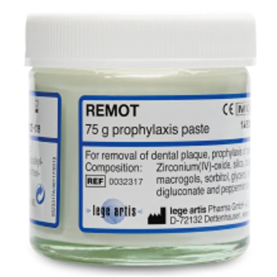 Remot polírozó paszta mentolos fluoridmentes 75g