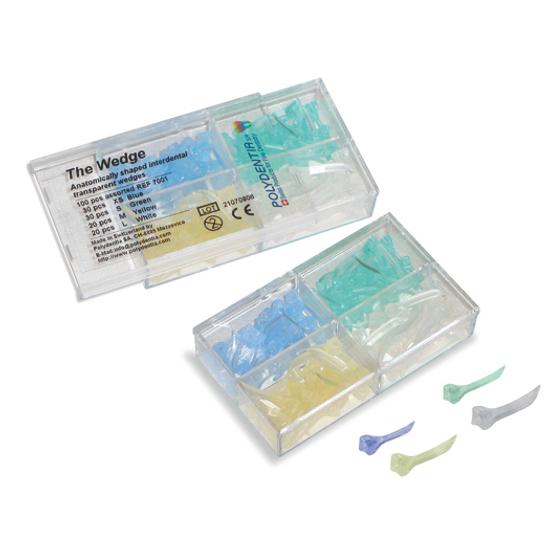 Interdentális ék Wedges szett 100db Polydentia