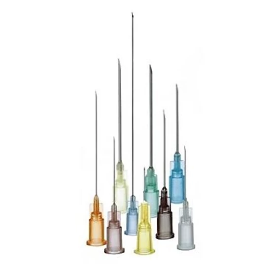 Injekciós tű Luer Lock 30G 1/2" 0,3x13mm v.sárga 100db