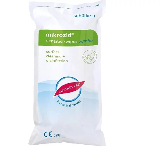 Mikrozid Sensitive Wipes Jumbo 70003109 alkoholm. utánt.200lap/csomag