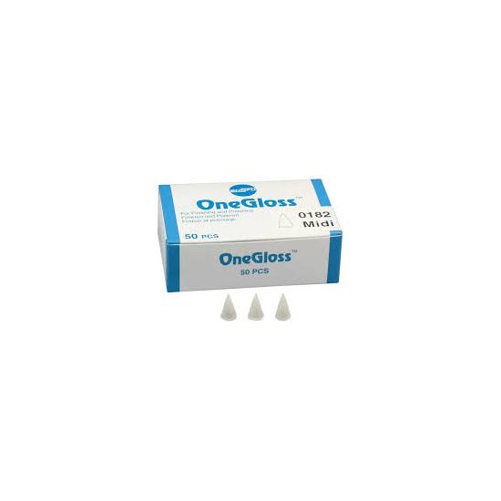 OneGloss polírozó midicsúcs 182 szereletlen 50db Shofu
