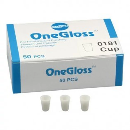 OneGloss polírozó kehely 181 szereletlen 50db Shofu