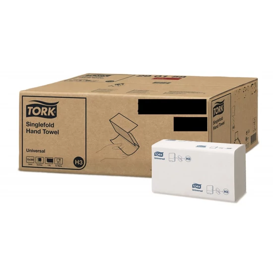 Tork Advanced kéztörlő soft 25x23cm 15db fehér (3750lap)