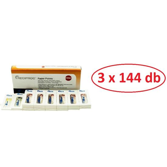 AKCIÓ - VDW Reciproc papírcsúcs 3x144db
