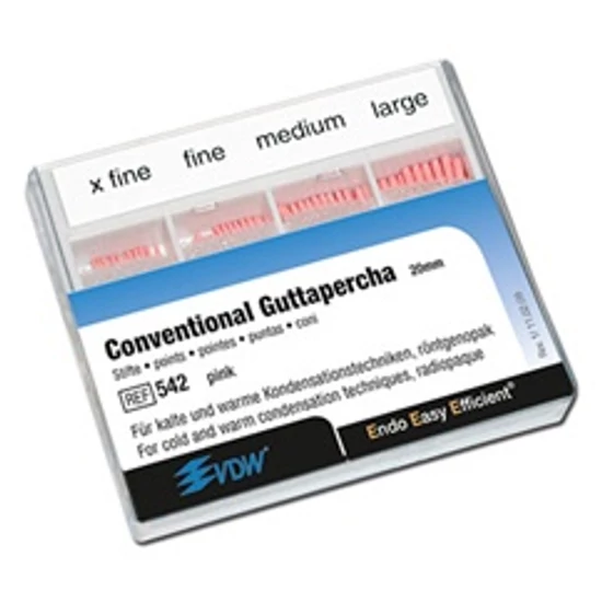 Guttapercha conventional roza M 20mm 100db VDW