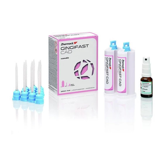 GINGIFAST RIGID CAD 2 X 50ML 12MIXING TIPS SEPARATOR 10ML