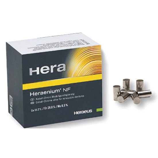 Heraenium NF co-cr modelcast alloy extra kemény 1g