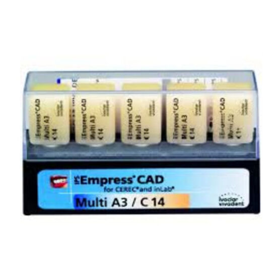 IPS Empress CAD CEREC/inLab Multi A1 C14/5