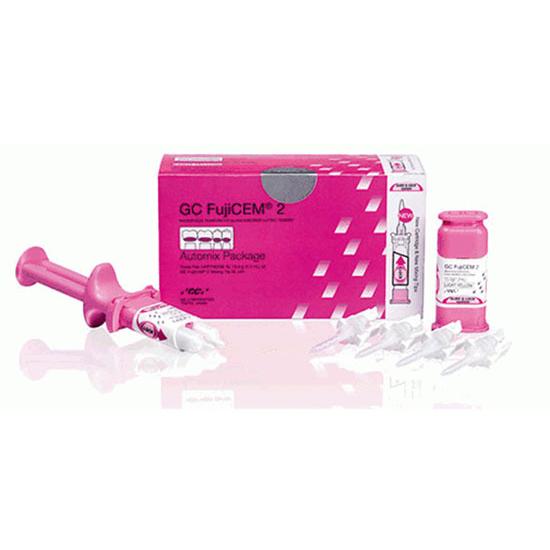 GC FujiCEM 2 SL Automix Pack (Cartridge SL (13.3g / 7.2ml) (2), GC FujiCEM 2 Mixing Tip SL (44)