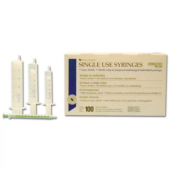 Fecskendő Luer 10ml 2 részes 100db HS