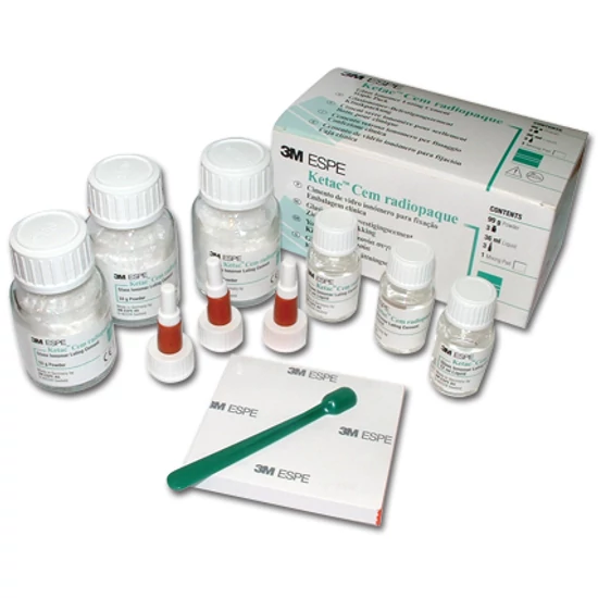 AKCIÓ - Ketac Cem klinikai (3x33g por+3x12ml folyadék)
