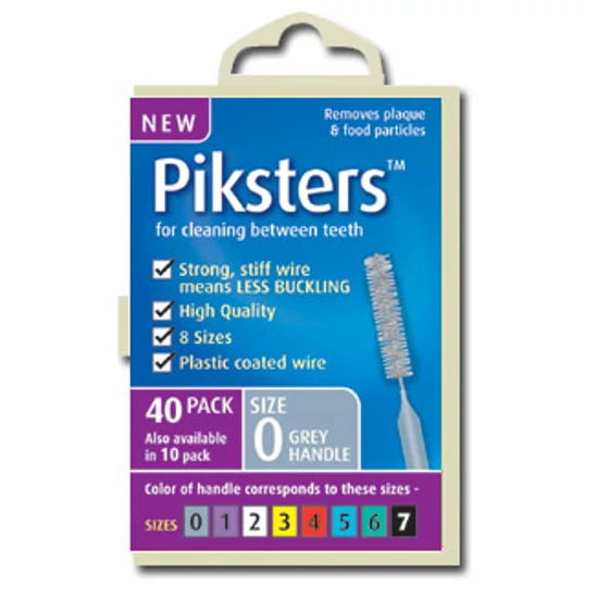 Piksters 40db Box Nr.0 Silver (0,36/0,70mm)