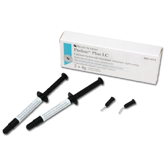 Preline Plus LC, 2x4gr fecskendőben, fehér, 20db applikáló tip