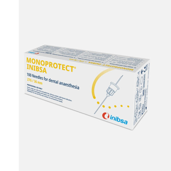 Injekciós tű MONOPROTECT 6647/6906 INIBSA 27G 0,40x36MM LONG