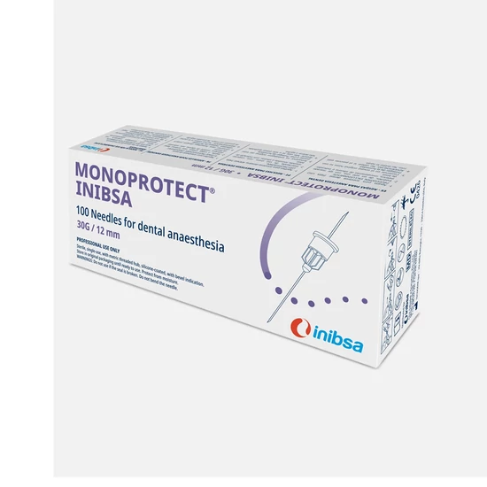 Injekciós tű MONOPROTECT INIBSA 30G 0,3x12MM EXTRASHORT