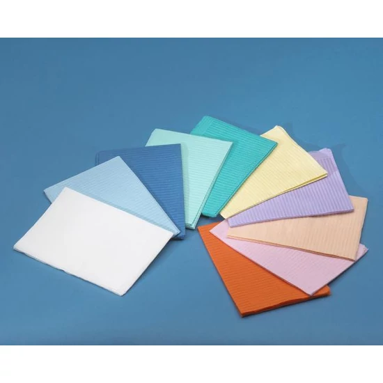 Nyálkendő Dri-Gard 500db sötétkék 33x45cm HS