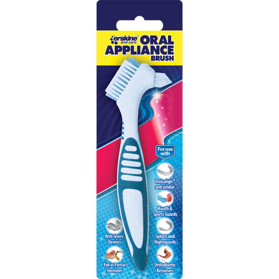 Piksters fogsor/fogsín/fogszabályzó tisztító kefe Oral Appliance Brush