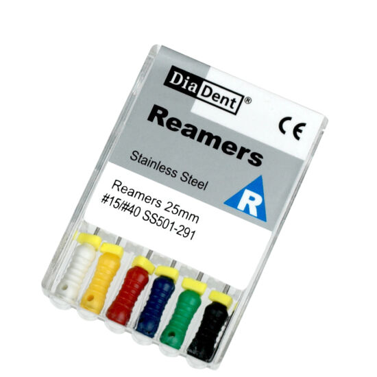 Reamers 25mm 08 szürke 6db Diadent