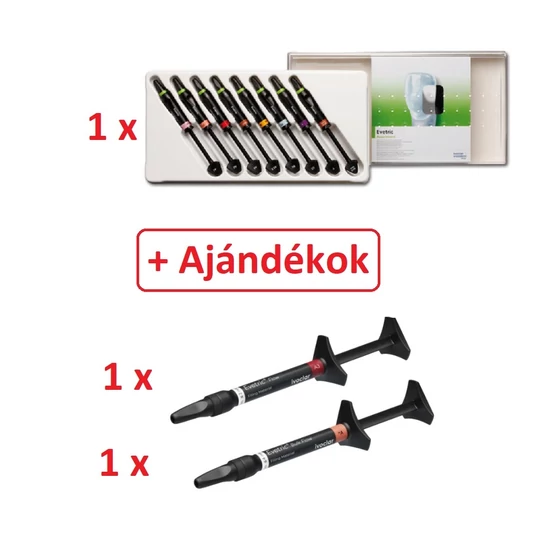 AKCIÓ - Evetric Assortment 8x3.5g + ajándék: 2x2g Evetric Flow/Evetric Bulk Flow