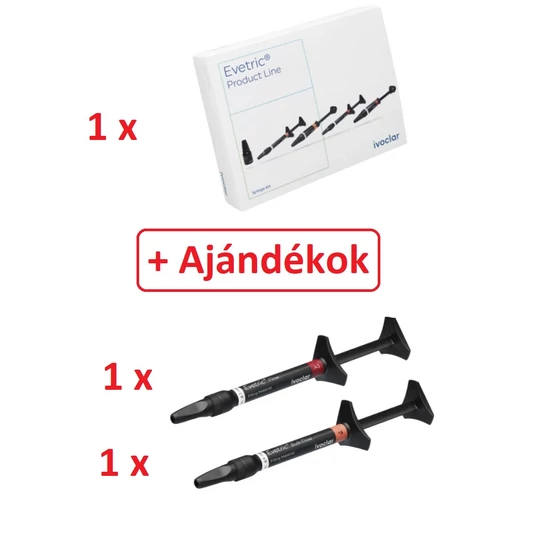 AKCIÓ - Evetric Line Kit + ajándékok: Evetric Flow 1x2g és Evetric Bulk Flow 1x2g IVA
