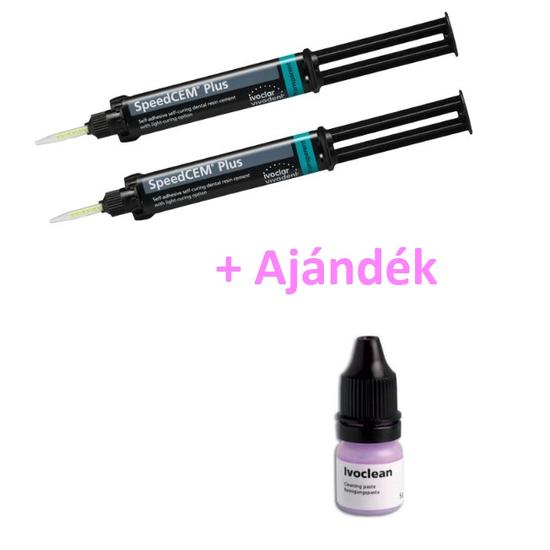 AKCIÓ - SpeedCEM Plus Refill 2 x 9g + Ajándék 1 db Ivoclean Refill 5 g