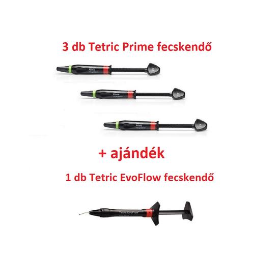 AKCIÓ - Tetric Prime Refill 3x3g & ajándék: Tetric EvoFlow Refill 1x2g